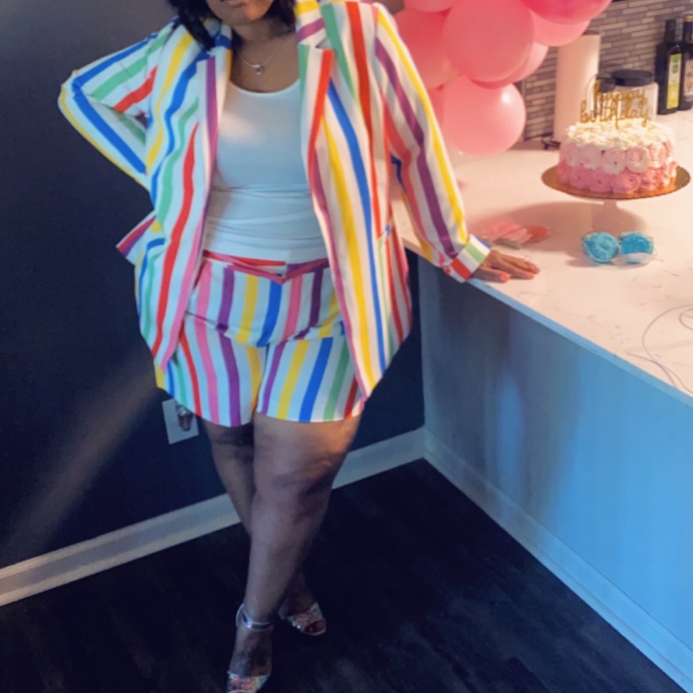 Eloquii Birthday Suit. - SHORTS ONLY